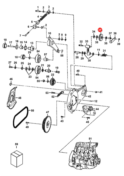 Fulie miniincarcator Bobcat 864